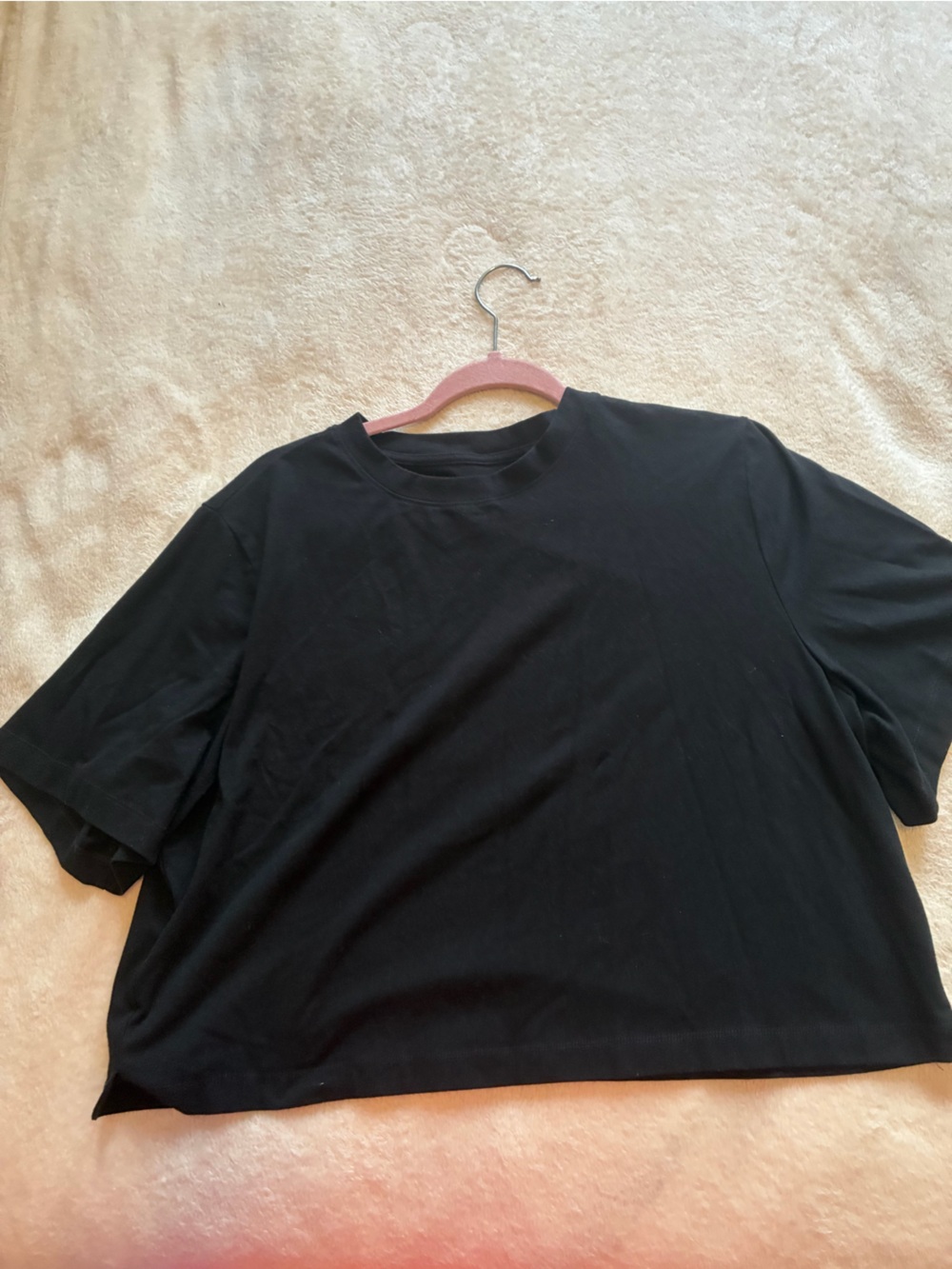a new day Black Women's Short Sleeve Pajama Top